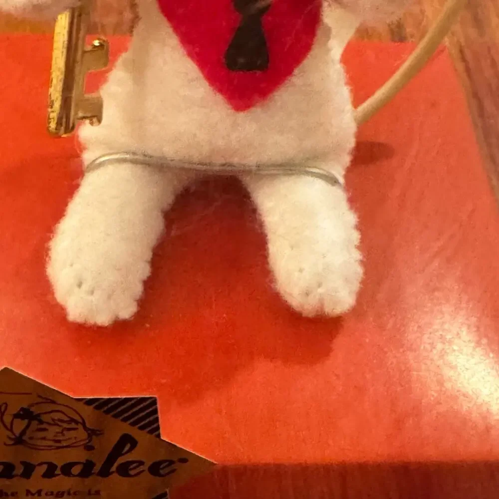 Valentine's Day Annalee Doll Mouse 2008 Key to My Heart in Box Anthropomorphic